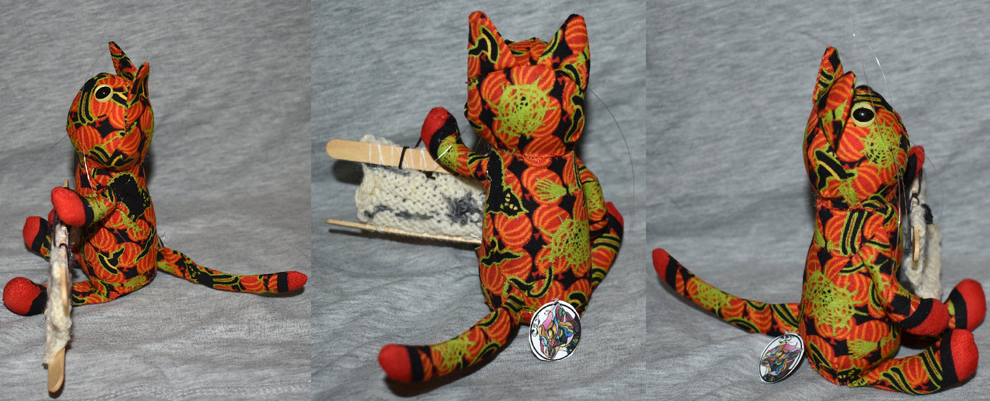 Crystal Palm Cat Spooky with Arachne