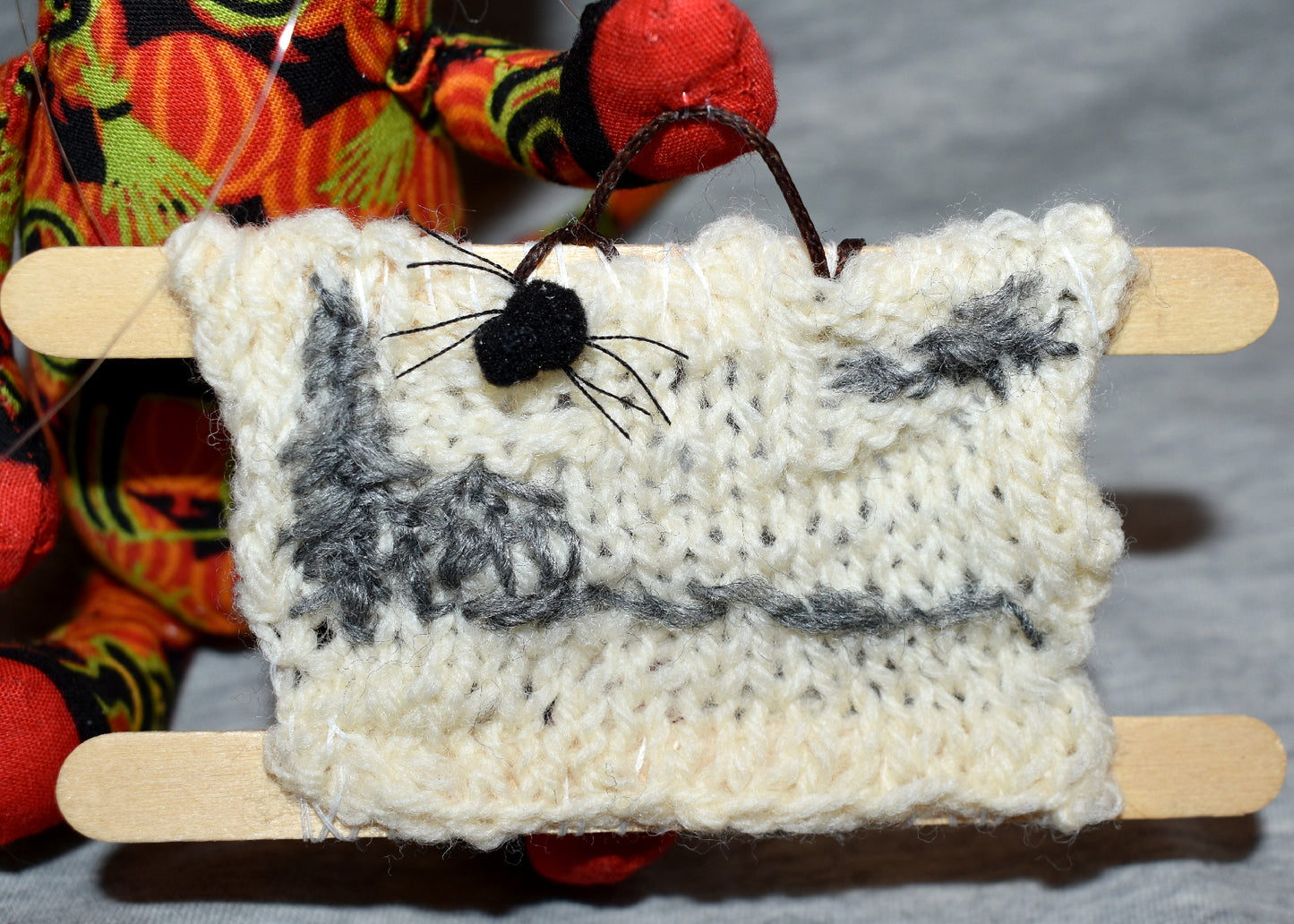 Crystal Palm Cat Spooky with Arachne