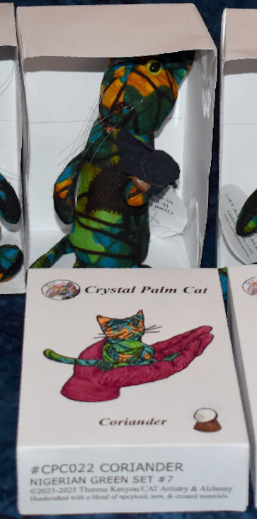 Crystal Palm Cat Coriander