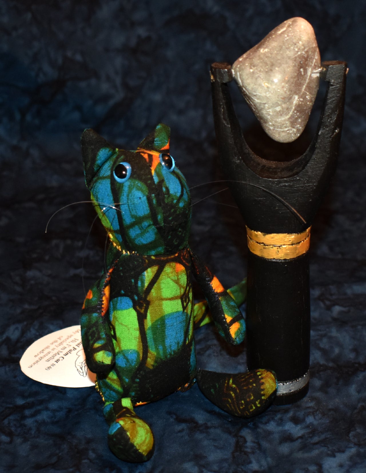Crystal Palm Cat Deluxe Merlin with Solstice Staff