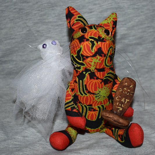 Crystal Palm Cat Spectre with Misty