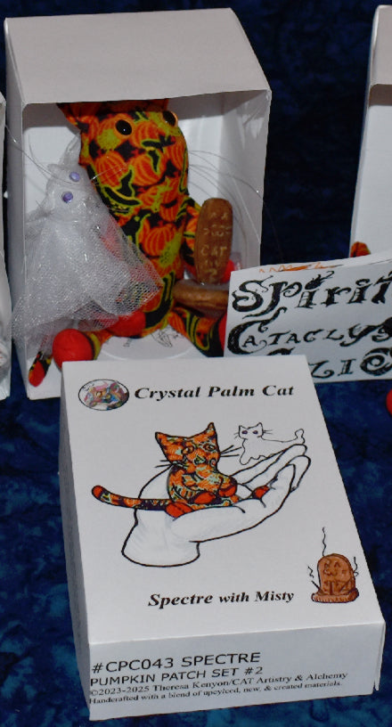 Crystal Palm Cat Spectre with Misty