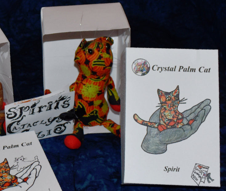 Crystal Palm Cat Spirit