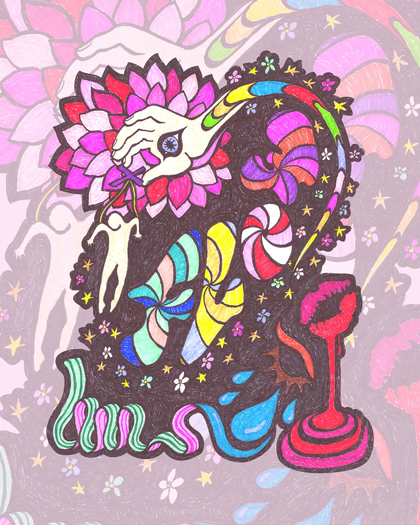 Flow 16x20 Poster