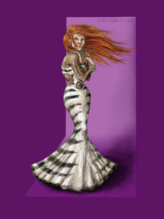 Zebra 12x16 Poster